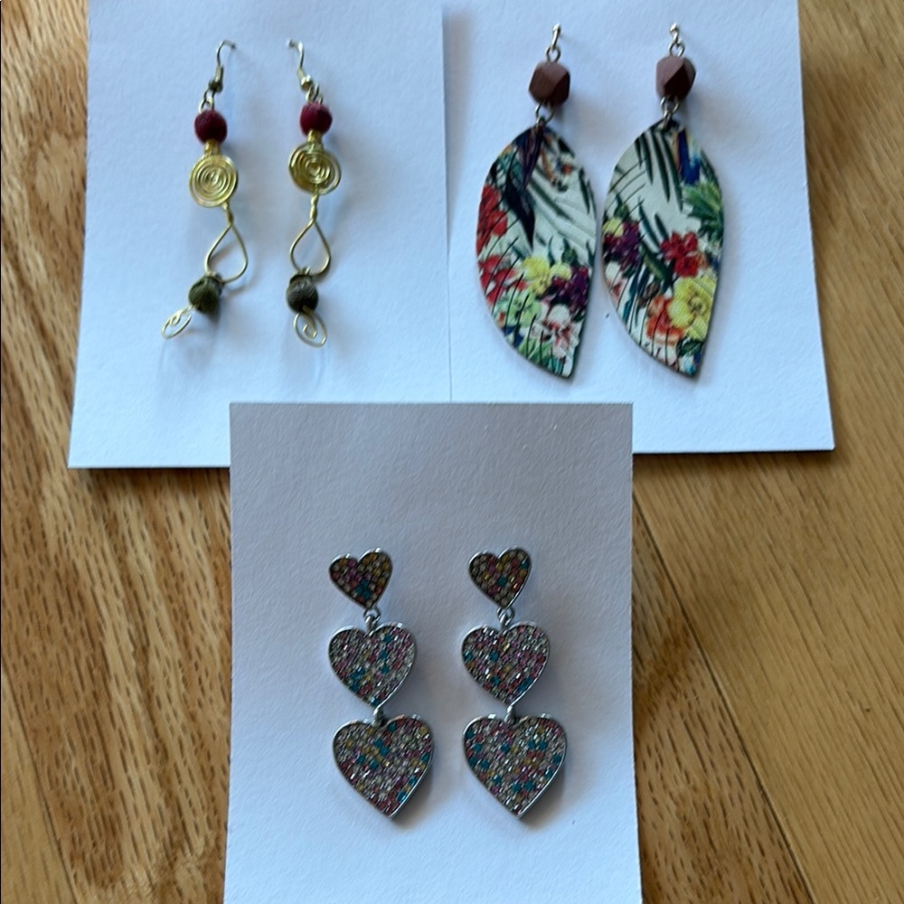 Assorted Drop Earrings